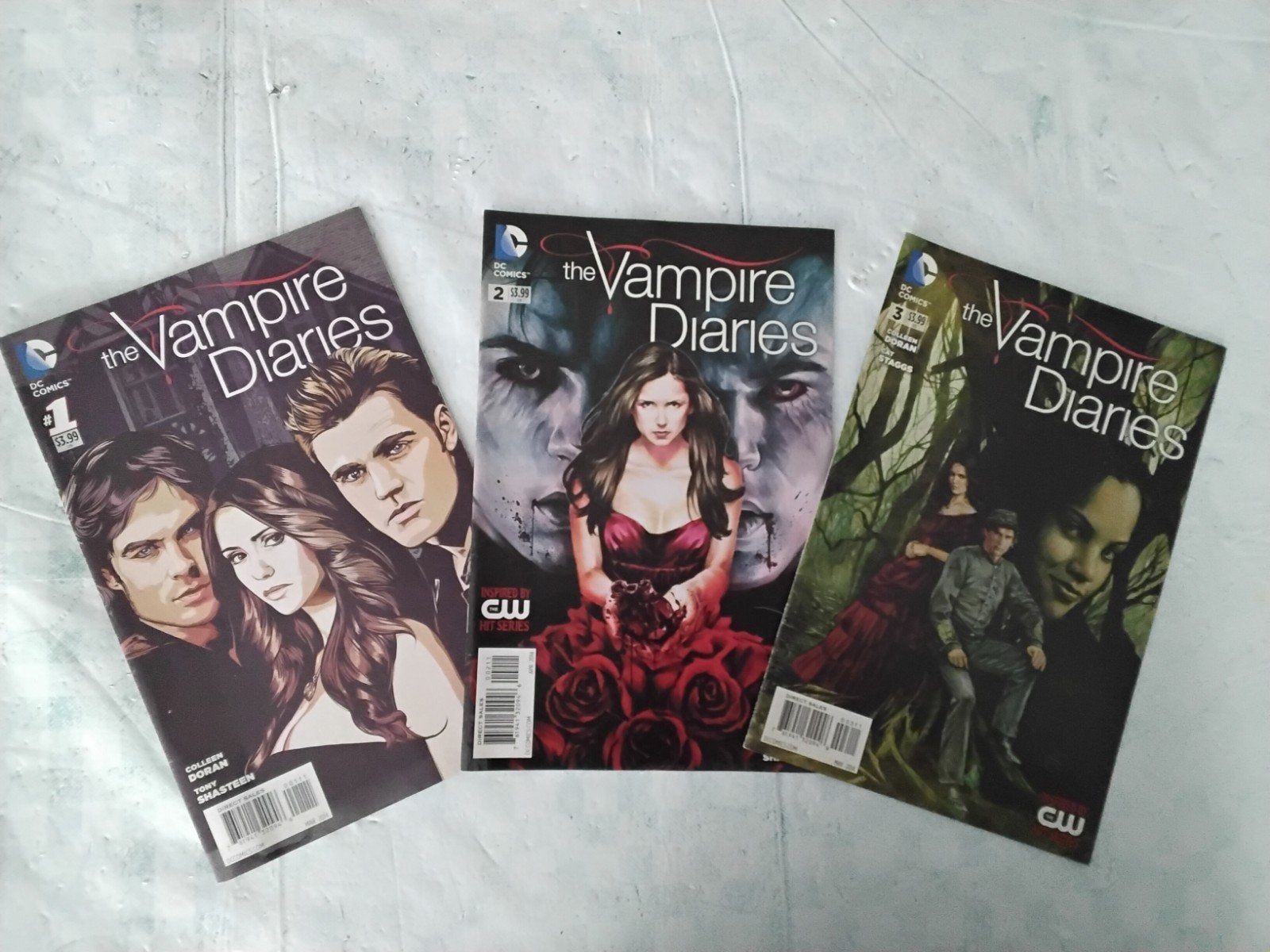 zes comics the Vampire Diaries, Meerdere comics, Ophalen of Verzenden, Zo goed als nieuw, Amerika