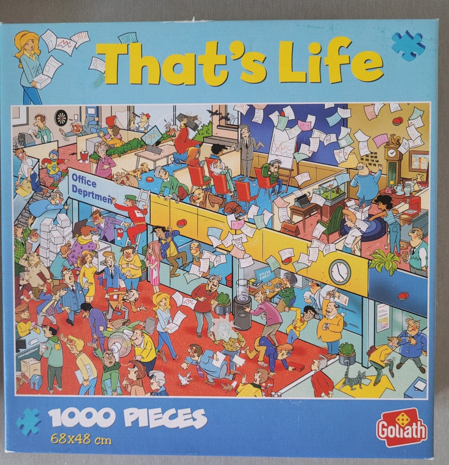 That's Life puzzel, 1000 stukjes, Ophalen of Verzenden, 500 t/m 1500 stukjes, Zo goed als nieuw