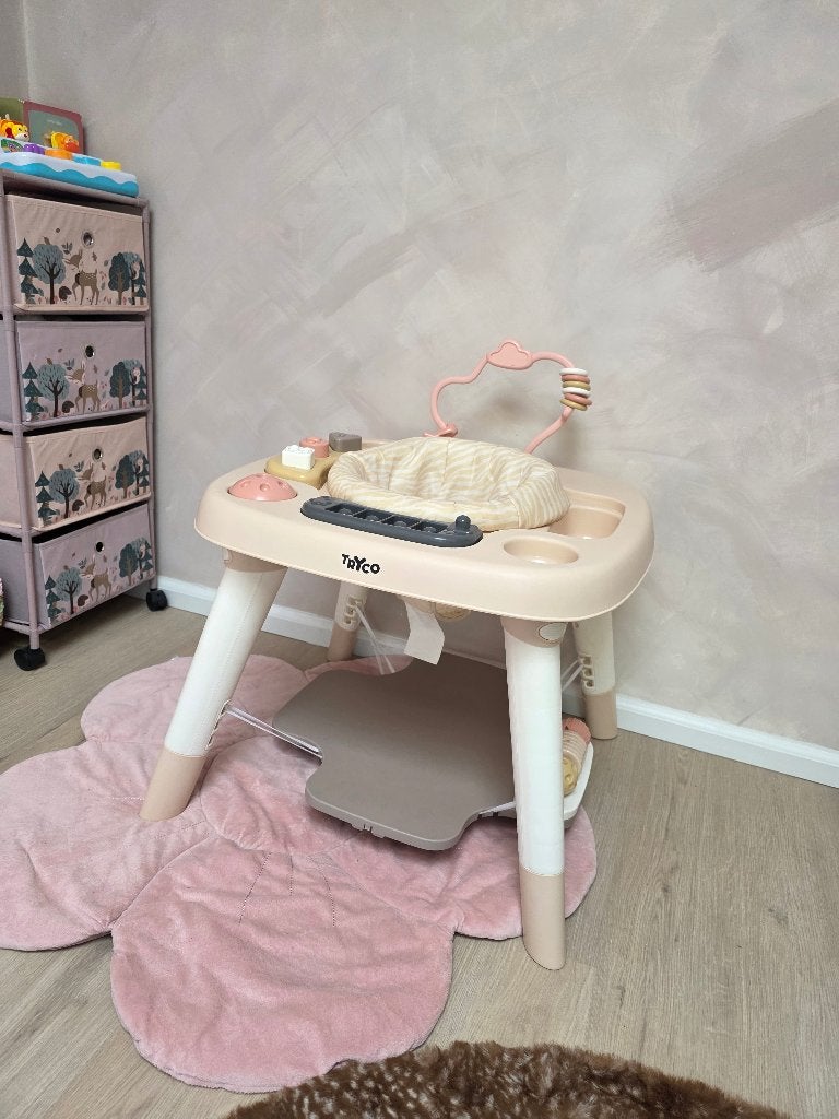 Tryco 3 in 1 draaistoel 360degrees, Kinderen en Baby's, Speelgoed | Babyspeelgoed, Ophalen, Zo goed als nieuw, Babygym, Met geluid