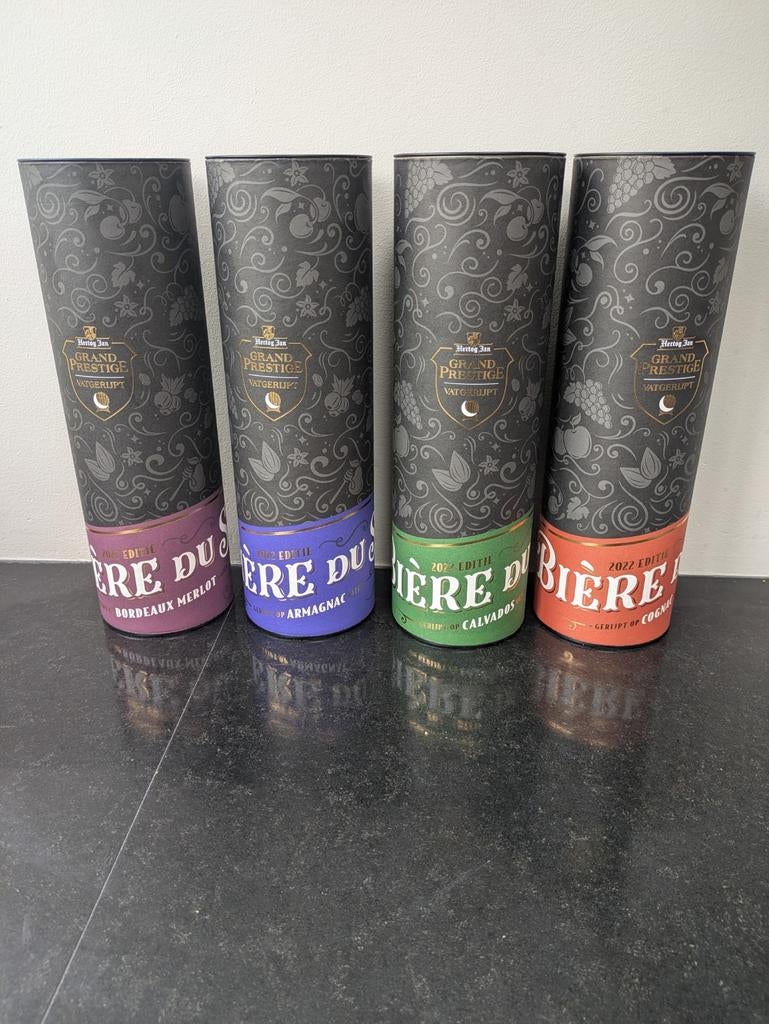 Hertog Jan Vatgerijpt 2022 Complete Set (4 flessen), Verzamelen, Ophalen, Nieuw