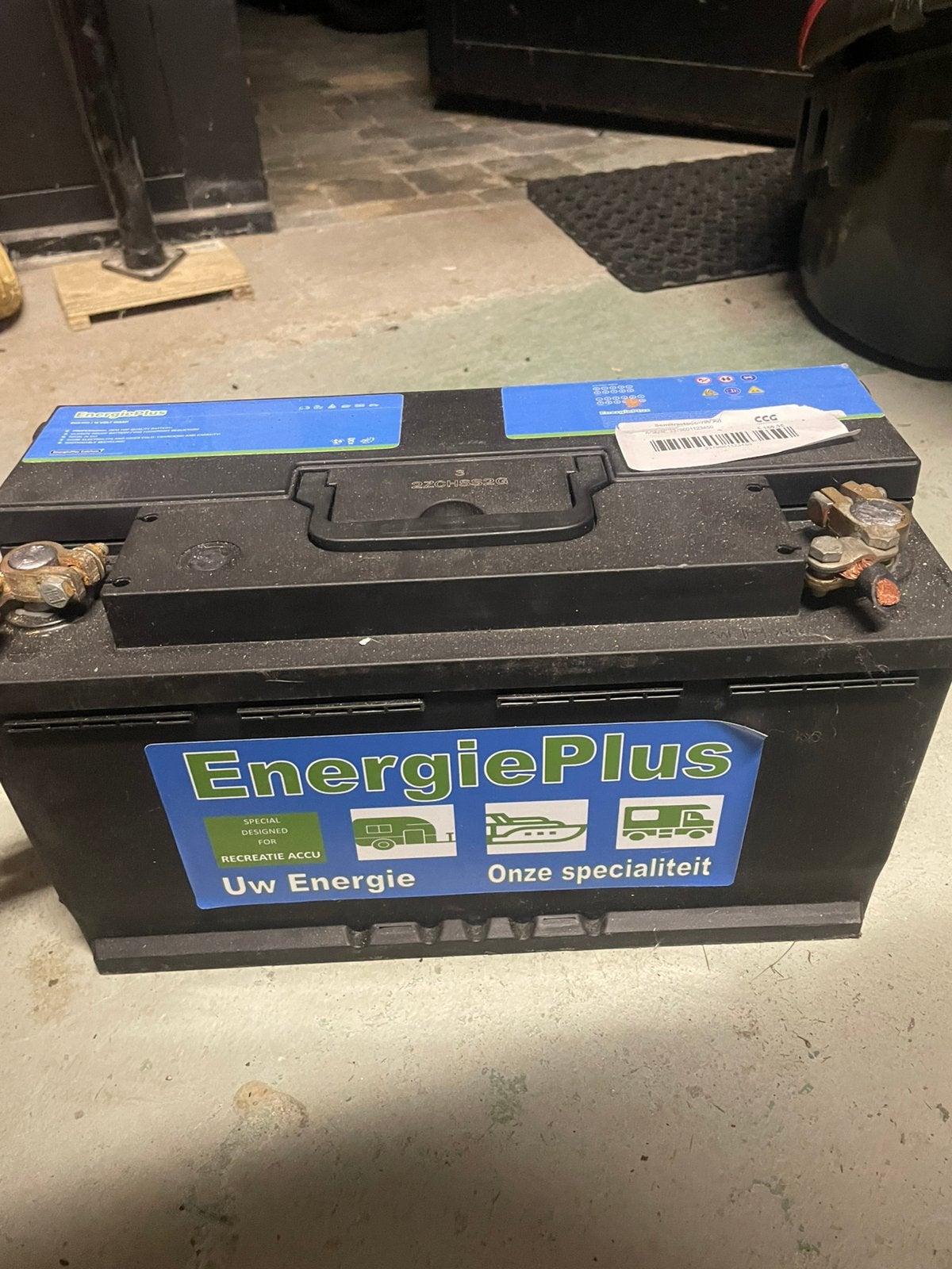 EnergiePlus CM1005 12V 100Ah Accu – Camper/Boot/Caravan, Ophalen of Verzenden, Nieuw
