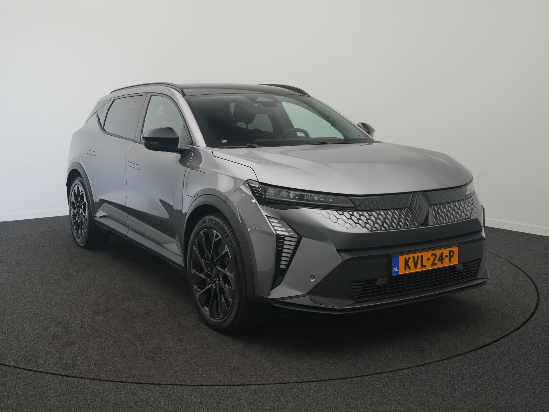 Renault Scénic E-Tech EV87 long range esprit Alpine - Demo, Auto's, Gebruikt, Zwart, 474 min, Alcantara