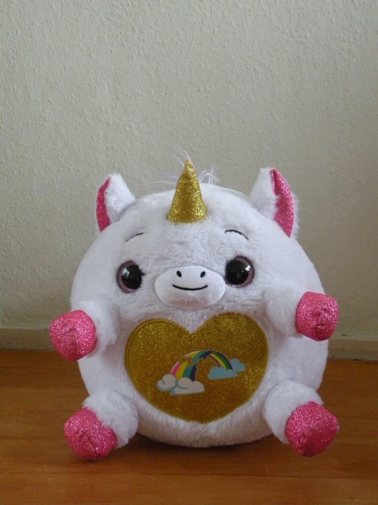Unicorn, Zuru rainbow unicorn.  Hoogte 30 cm., Ophalen of Verzenden, Zo goed als nieuw, Jongen of Meisje