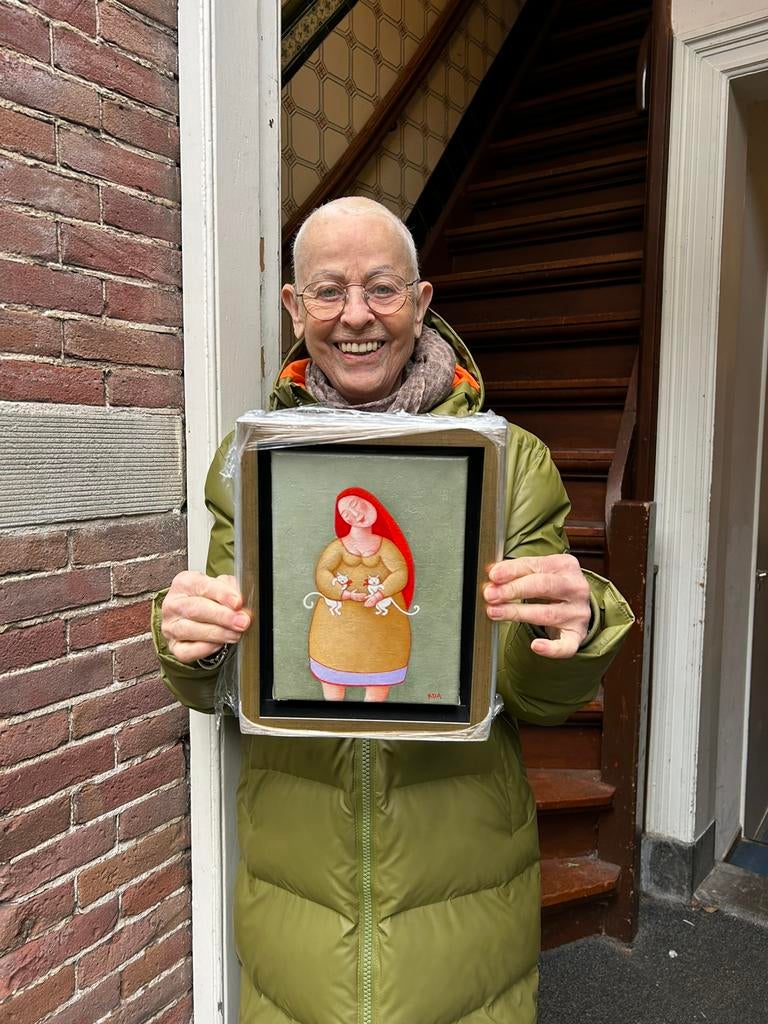 Ada Breedveld schilderij, Antiek en Kunst, Kunst | Schilderijen | Modern, Ophalen of Verzenden