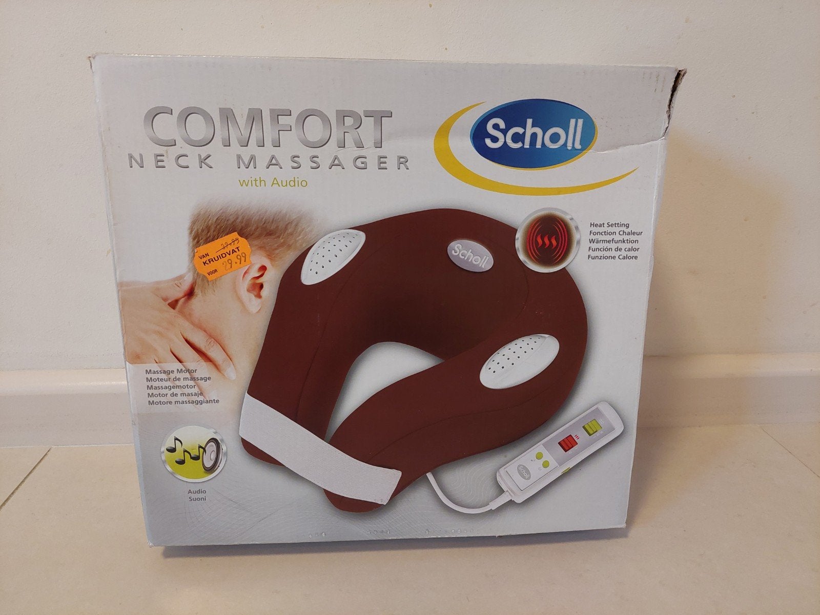 Scholl massage nekkussen, Ophalen of Verzenden, Zo goed als nieuw, Lichaamsverzorging