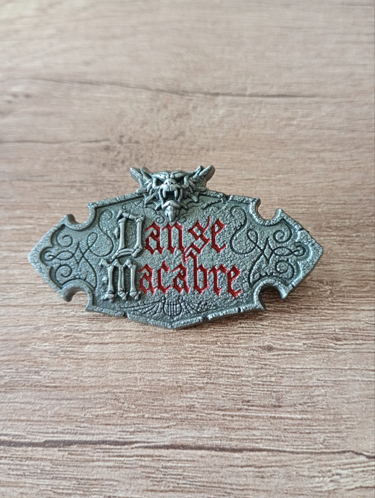 Danse Macabre Pin 1, Verzamelen, Efteling, Ophalen of Verzenden, Nieuw, Button of Speldje