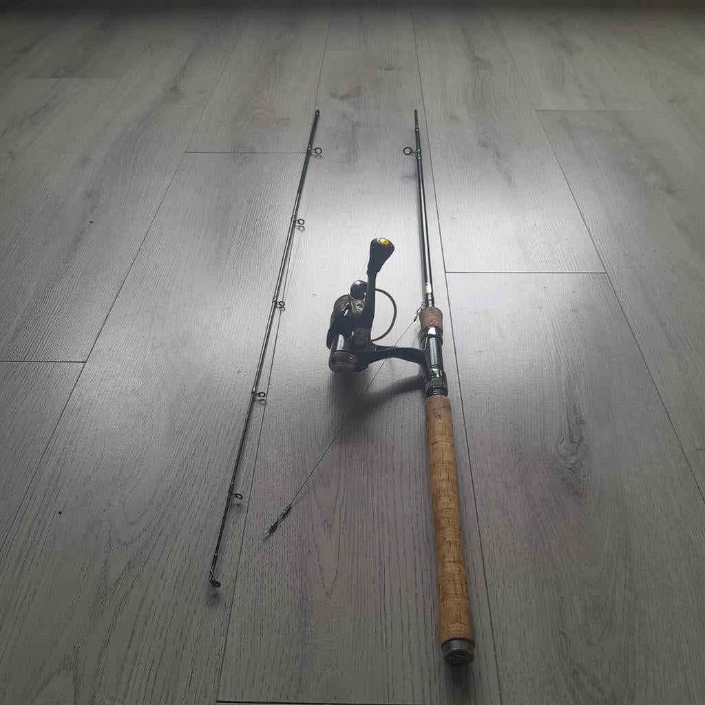 Vishengel 1.80m - Zo Goed Als Nieuw! Zeer licht, Watersport en Boten, Ophalen, Zo goed als nieuw, Werphengel