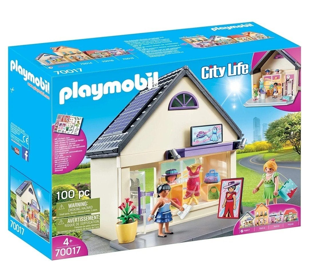 Playmobil 70017 City Life Modehuis/ Kledingwinkel., Ophalen of Verzenden, Gebruikt