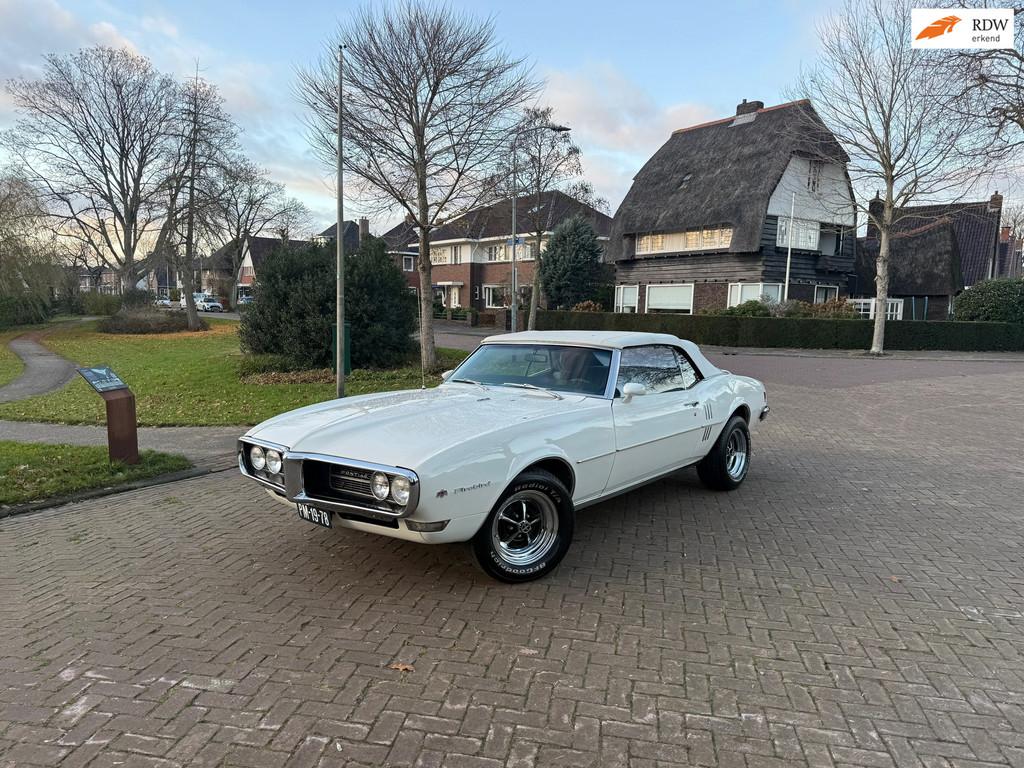 Pontiac FIREBIRD Cabrio | 400 V8 Big | Automaat | Incl Docum, Automaat, Achterwielaandrijving, Cabriolet, Leder