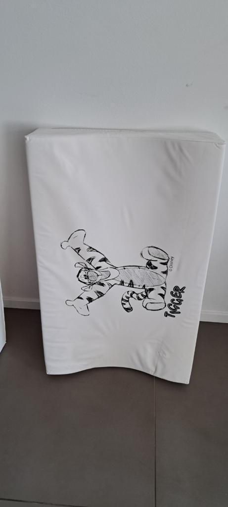 Verschoningsmatje baby met Tijger opdruk, Ophalen