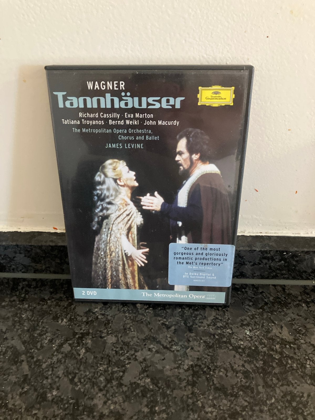 Wagner: Tannhäuser - The Metropolitan Opera (2 DVD), Overige componisten, Opera of Operette, Ophalen of Verzenden, Zo goed als nieuw