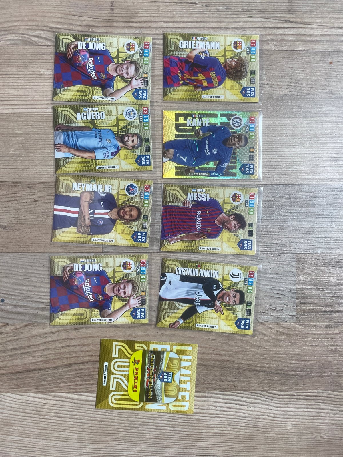 Panini FIFA 365 Adrenalyn XL 2020 Limited Edition Kaarten, Ophalen of Verzenden, Zo goed als nieuw, Buitenlandse clubs, Spelerskaart