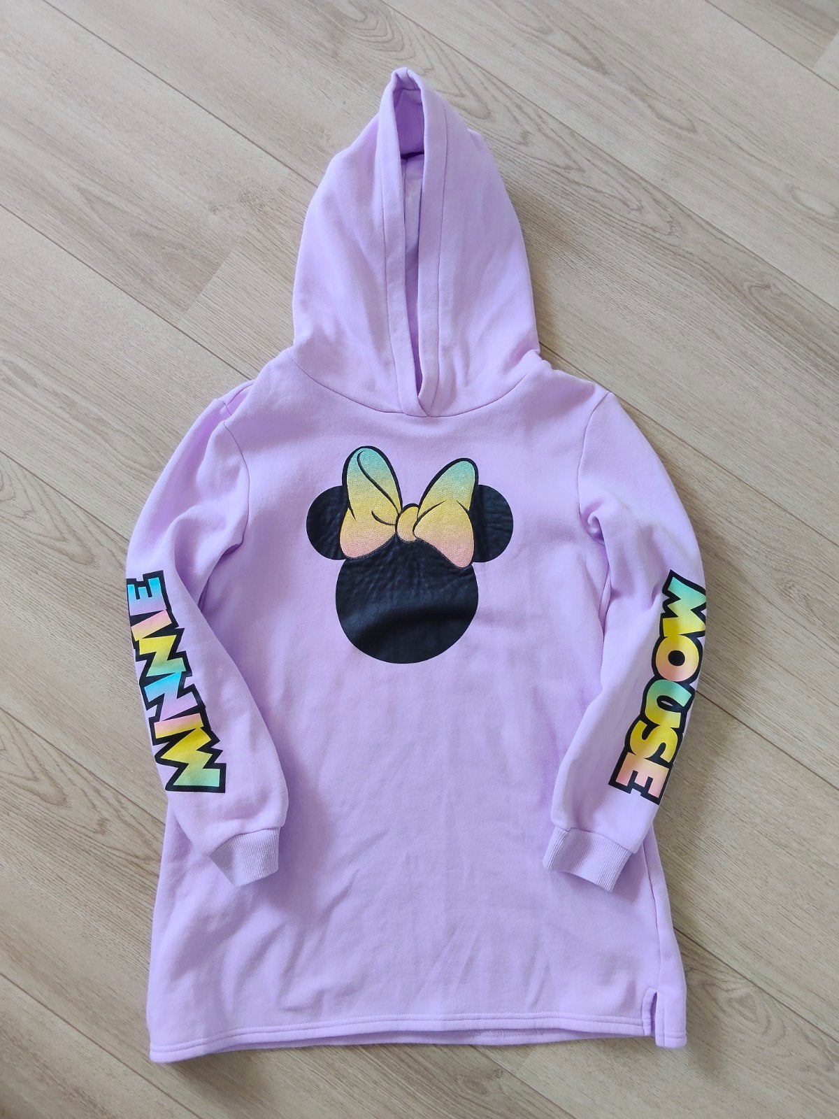 Zgan! Hele mooie lila jurk Minnie Mouse van H&M! Mt 134/140, Meisje, H&M, Ophalen of Verzenden, Zo goed als nieuw