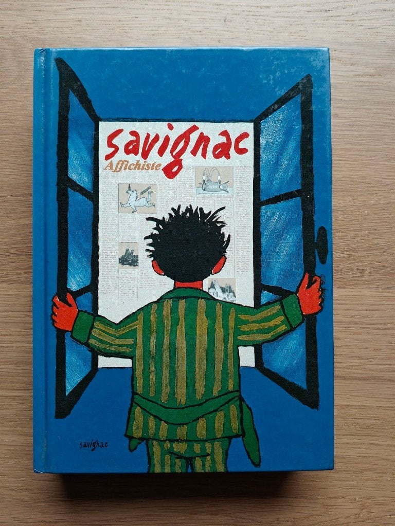 Raymond Savignac - Affichiste, Ophalen of Verzenden, Zo goed als nieuw, Schilder- en Tekenkunst