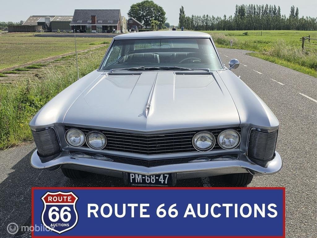 Buick Riviera | 1963 | Route 66 Auctions, Auto's, Oldtimers, Overige carrosserieën, Zwart, Bedrijf, Handgeschakeld