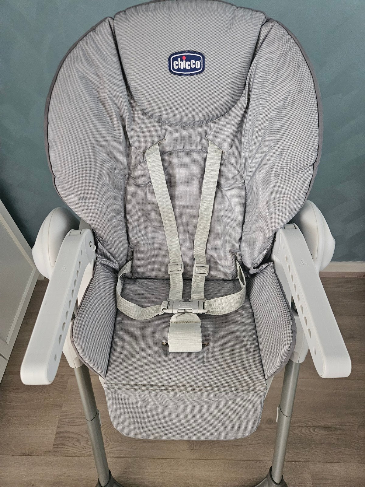 Chicco Polly Easy kinderstoel - Grijs, Ophalen, Gebruikt, Overige typen, Gordel(s)