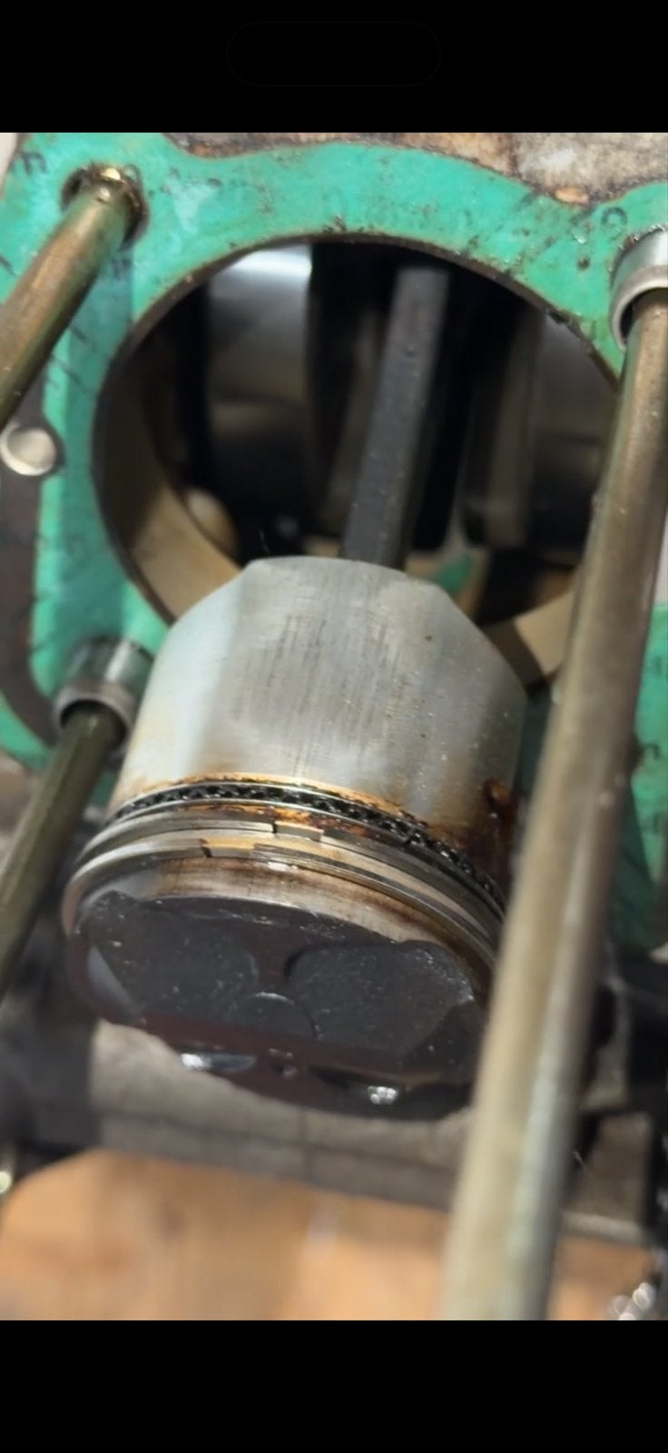 Zuiger en cilinder Vespa 4t 4v, Ophalen of Verzenden, Gebruikt, Cilinder, Vespa