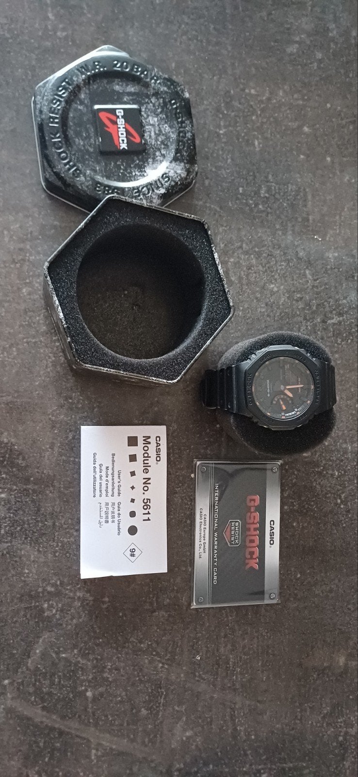 Casio g shok, Verzenden, Zo goed als nieuw, Kunststof, Casio