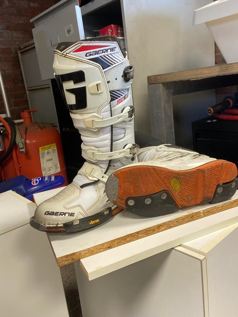 Gearne  sg 10 supermoto laarzen maat 45, Ophalen of Verzenden, Tweedehands, Laarzen