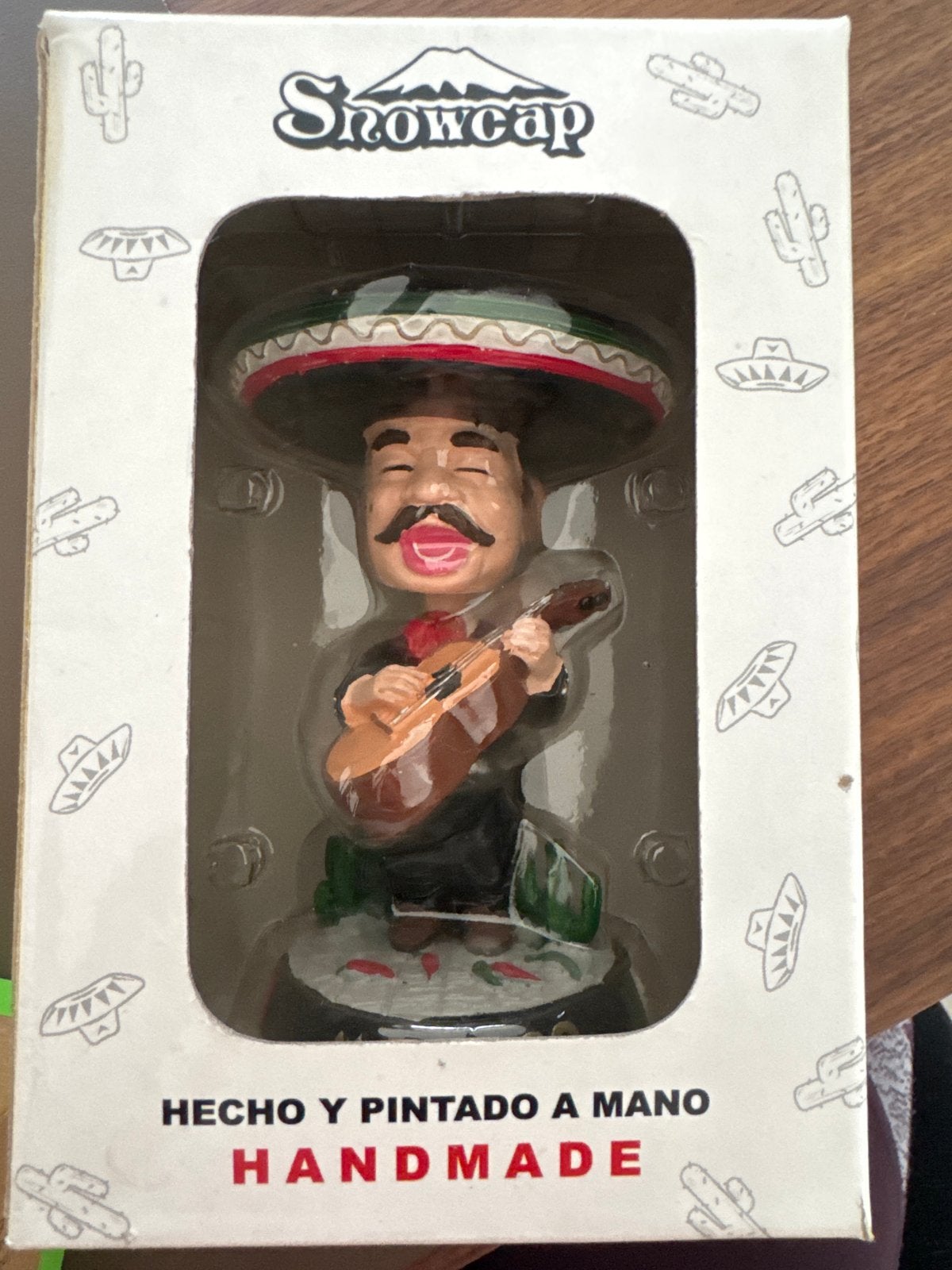 Snowcap Mexicaanse Mariachi Bobblehead - Nieuw in doos, Ophalen of Verzenden, Nieuw