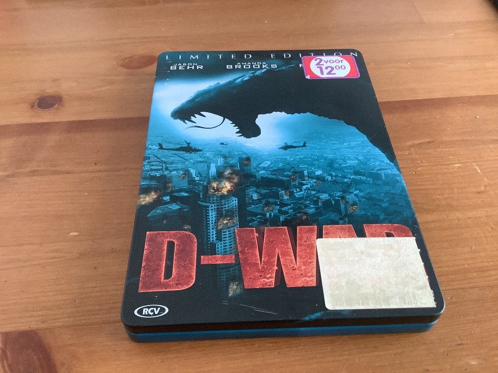 D-War dvd steelbook, Vanaf 12 jaar, Ophalen of Verzenden, Zo goed als nieuw
