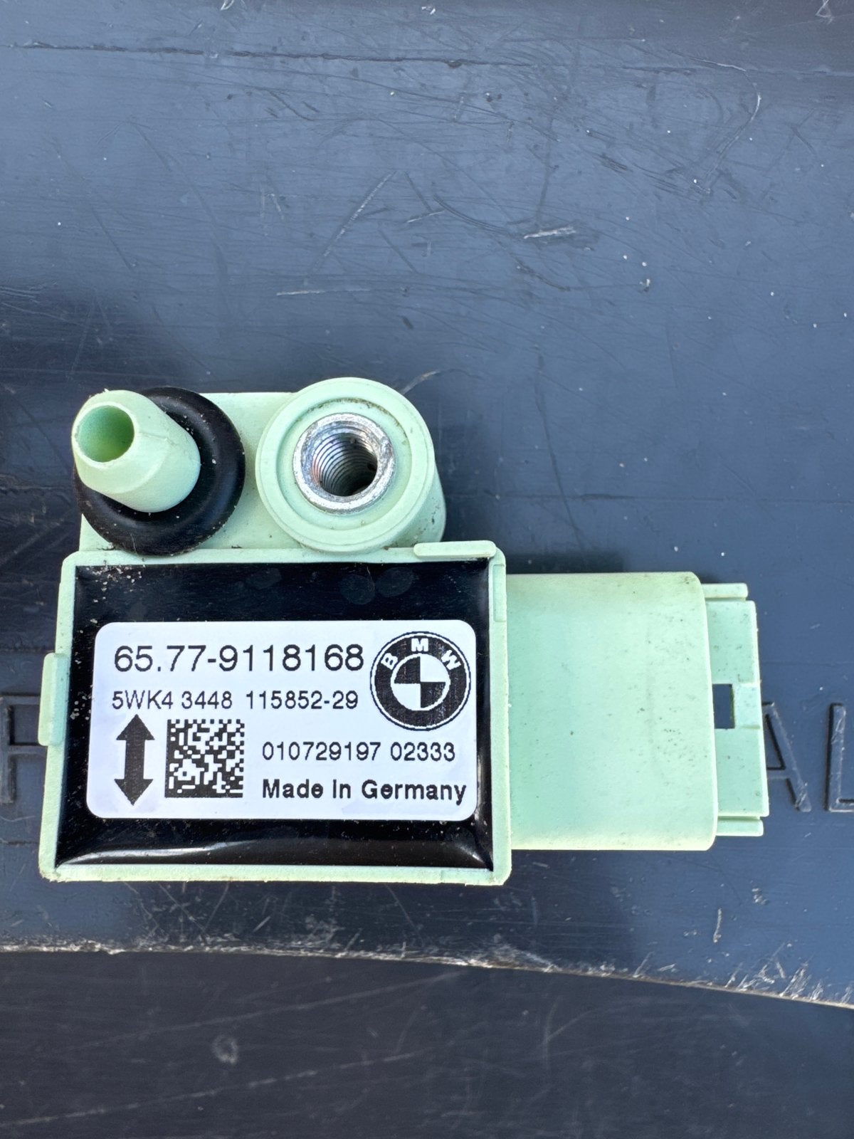 BMW Airbag Sensor 65.77-9118168 5WK4 3448, Ophalen of Verzenden, Gebruikt, BMW