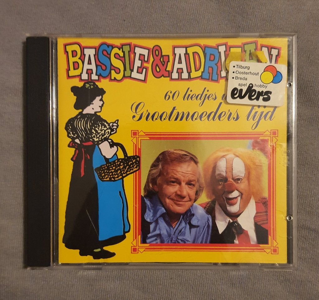 Bassie en adriaan cd, Cd's en Dvd's, Cd's | Kinderen en Jeugd, Ophalen of Verzenden, Zo goed als nieuw, Muziek, 6 tot 9 jaar