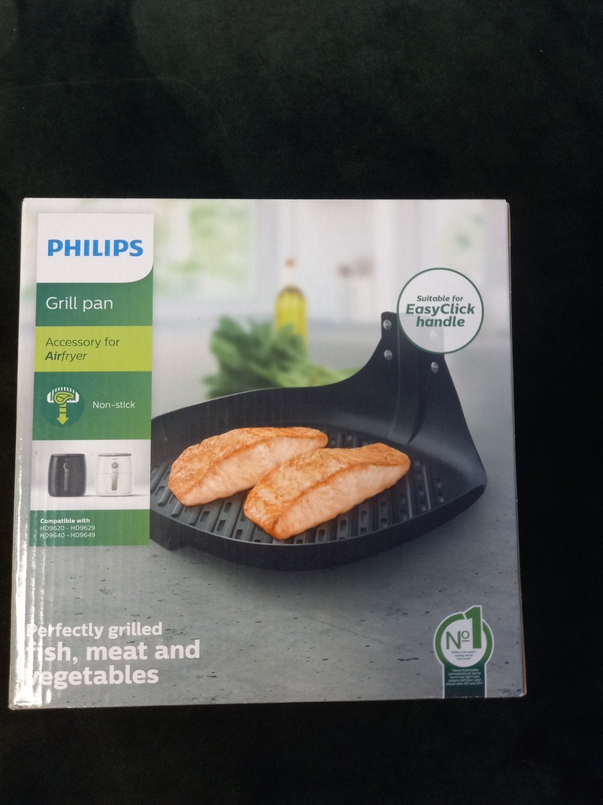 Philips Grillpan HD9940 voor Airfryer - Nieuw in doos, Ophalen of Verzenden, Nieuw, Airfryer