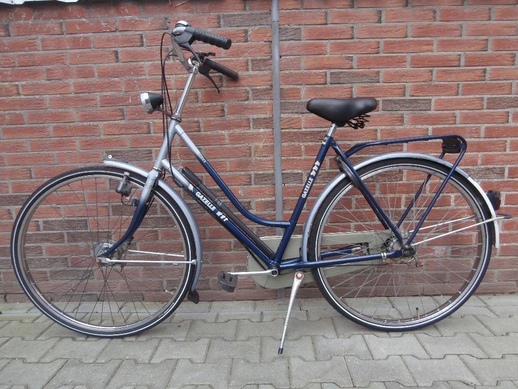 Zeer sterke Gazelle Primeur dames 54 cm. 3 versnellingen, Ophalen, Versnellingen, Gazelle, Trommelrem