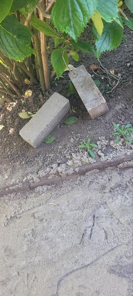 Gezocht: Waaltjes voor tuin 12m - zacht prijsje, Ophalen of Verzenden, Gebruikt, 10 m² of meer, Overige typen