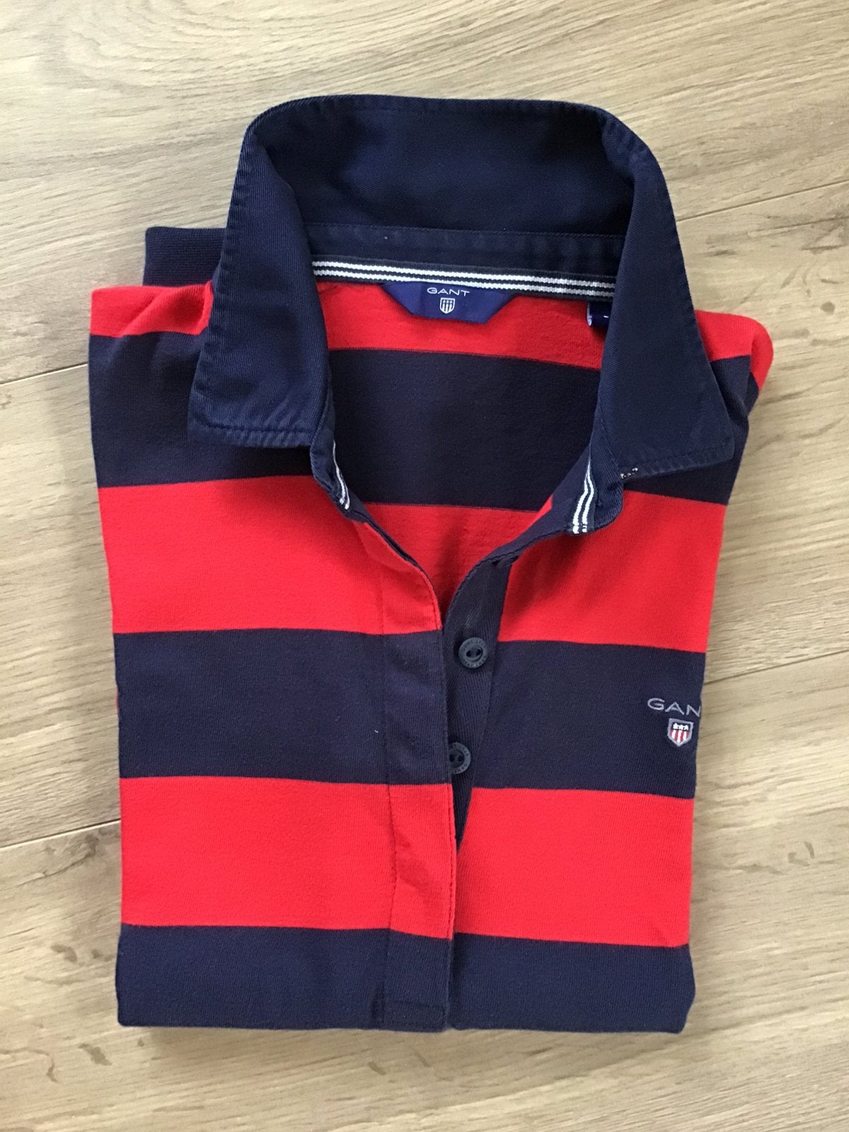 GANT!Lúxe Dames Polo in maat 38. Stijlvol&Kwaliteit!, Ophalen of Verzenden, Zo goed als nieuw, Maat 38/40 (M), Rood