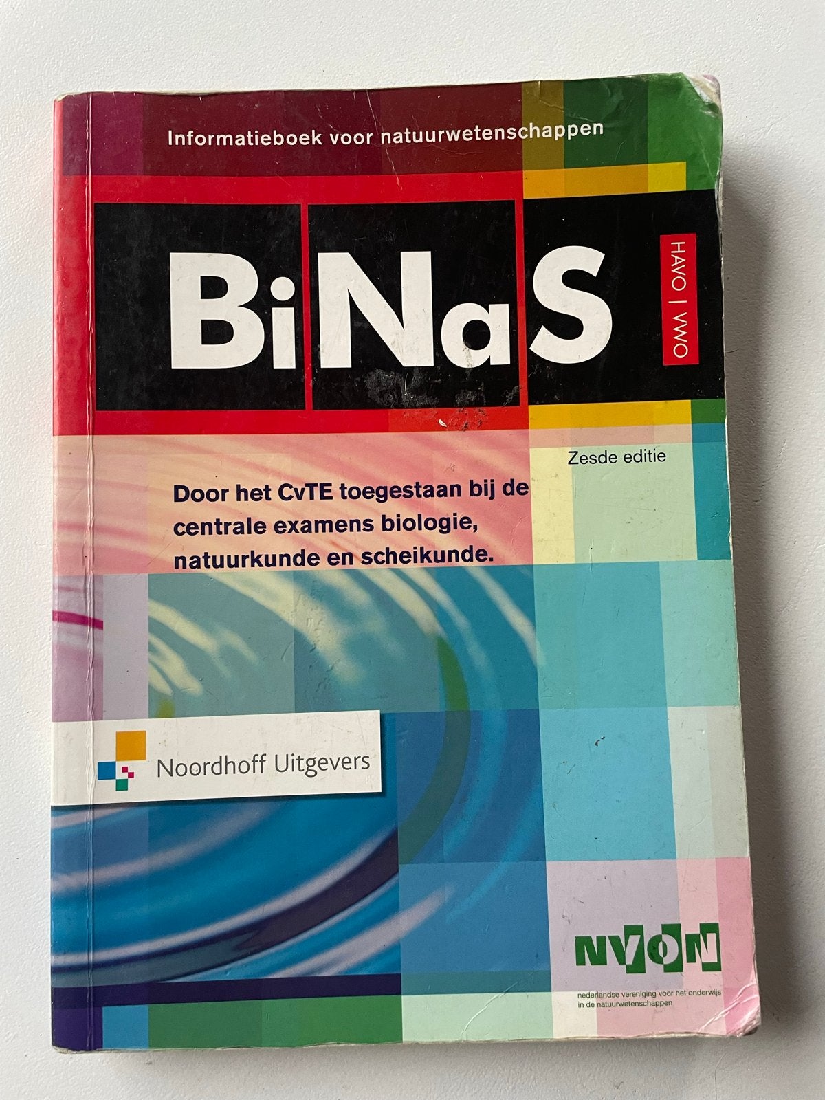 BiNaS Informatieboek Natuurwetenschappen 6e editie, Ophalen of Verzenden, Beta, Gelezen, MBO