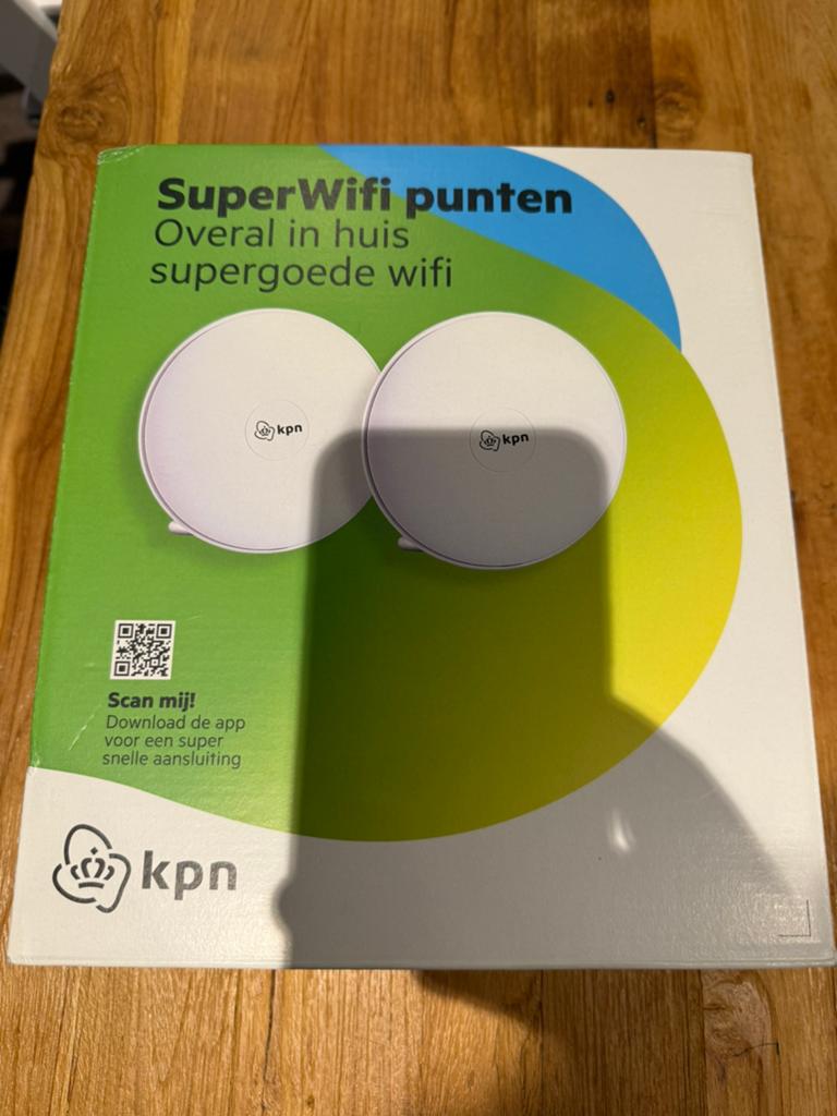 KPN SuperWifi Punten - Nieuw in doos, Ophalen of Verzenden, Nieuw, Router
