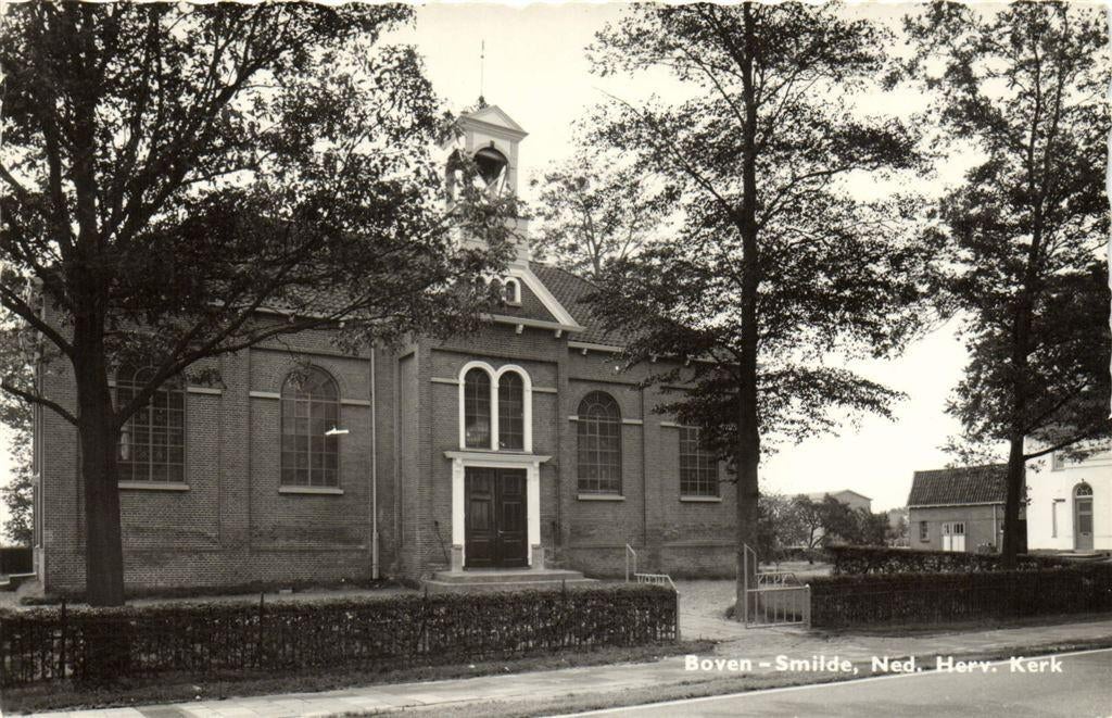 Boven-Smilde, Ned. Herv. Kerk - gelopen, Ophalen of Verzenden, 1960 tot 1980, Gelopen, Noord-Brabant