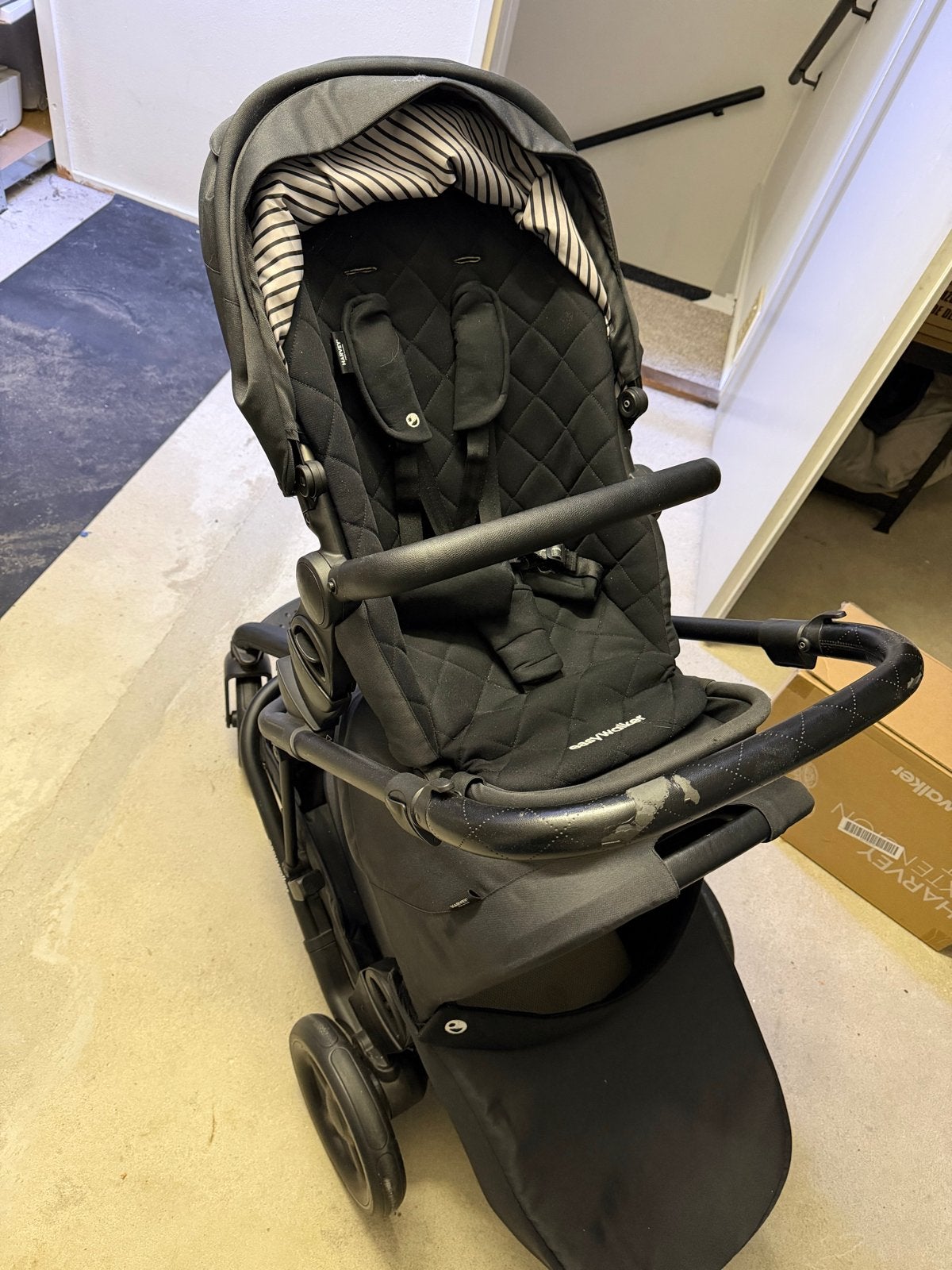 Easywalker Harvey Duo Walker met extension set, Duowagen, Zo goed als nieuw, Combiwagen, Ophalen