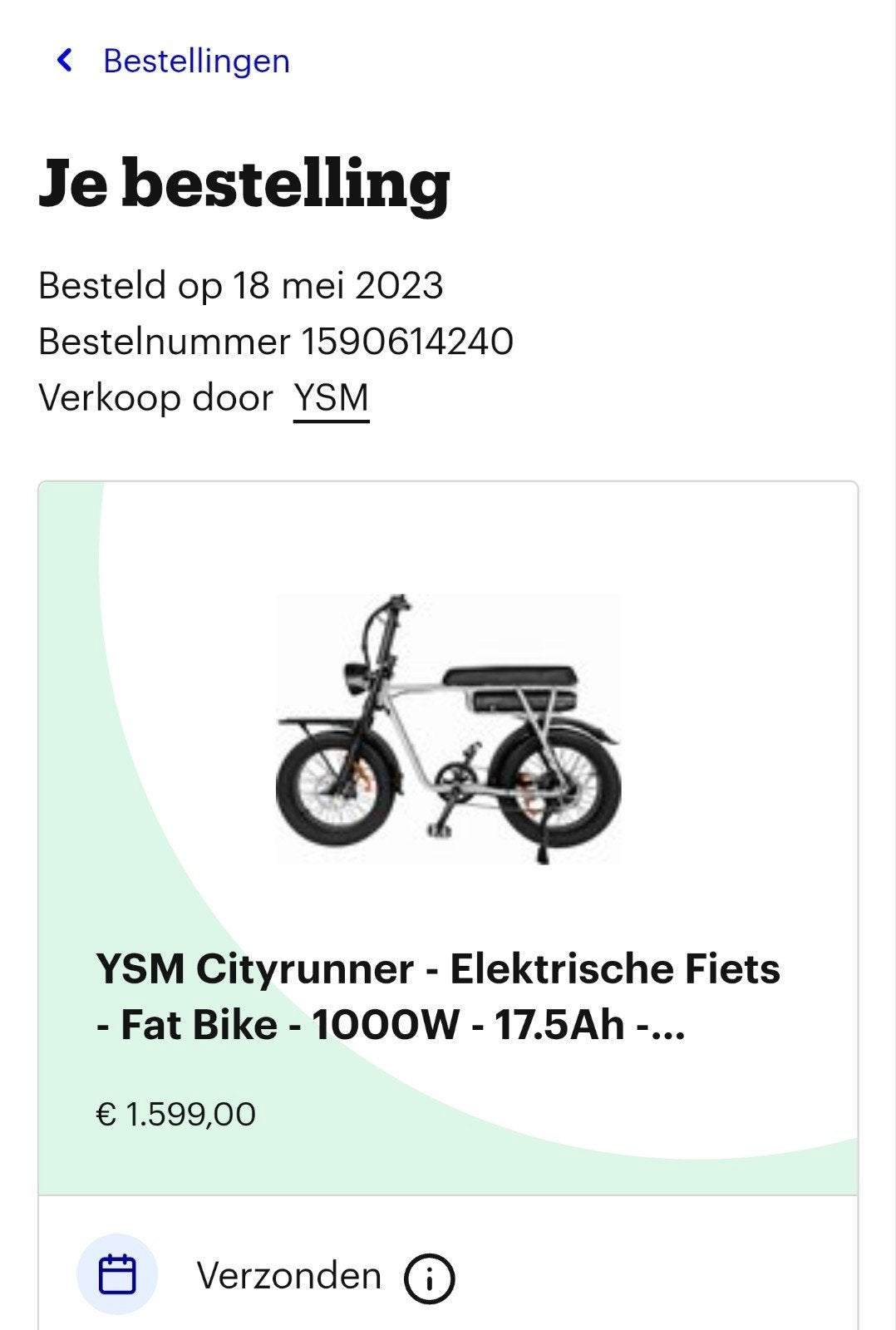 Stoere elektrische fatbike - Nieuwstaat, Ophalen, Zo goed als nieuw