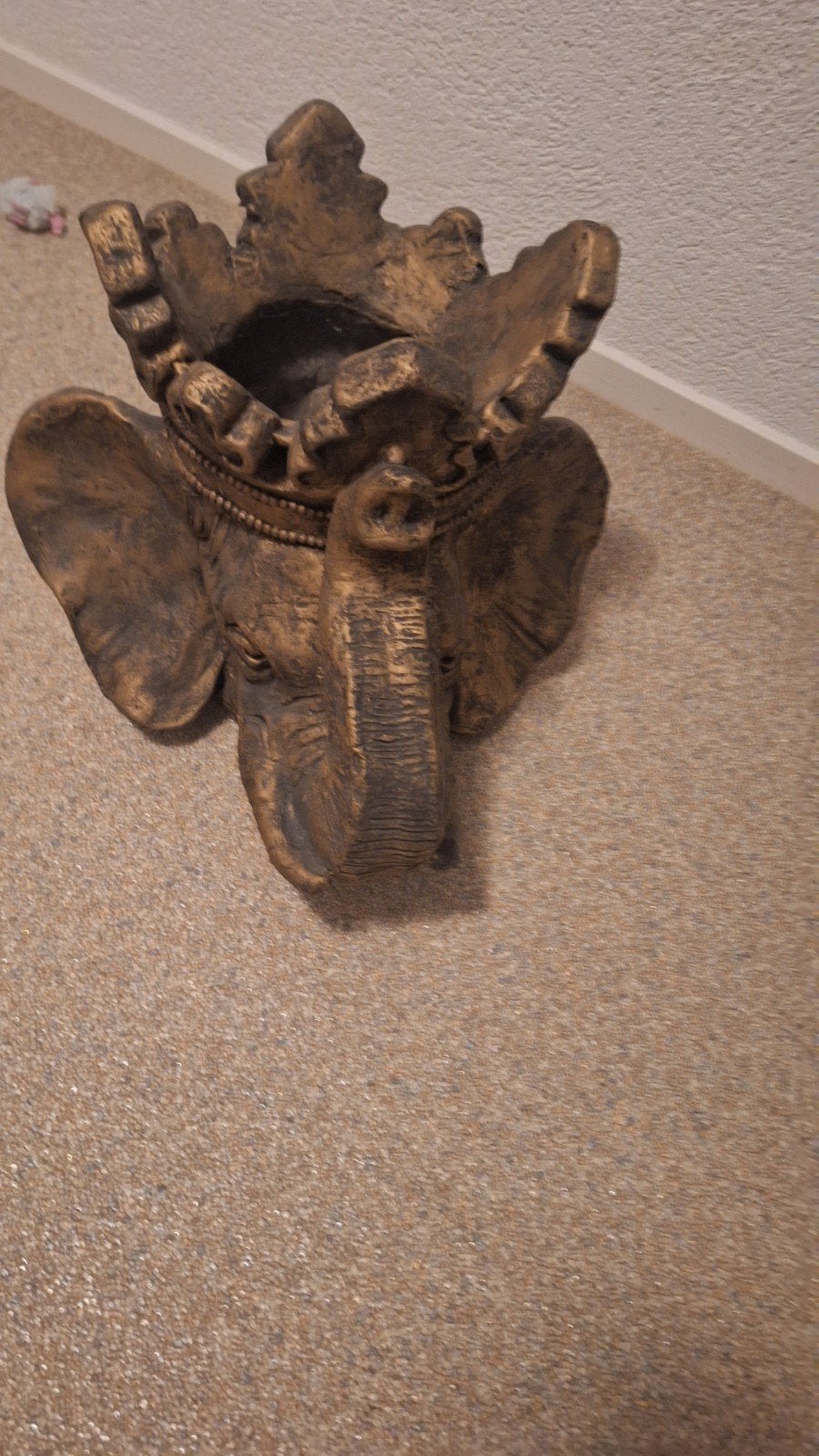 Olifant Bloempot - Decoratieve Plantenhouder, Huis en Inrichting, Ophalen, Overige materialen, Goud, Oosters