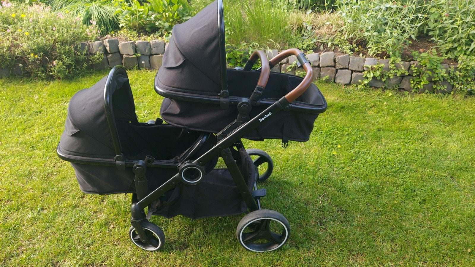 Dubbele kinderwagen voor twee baby's, Kinderen en Baby's, Kinderwagens en Combinaties, Ophalen