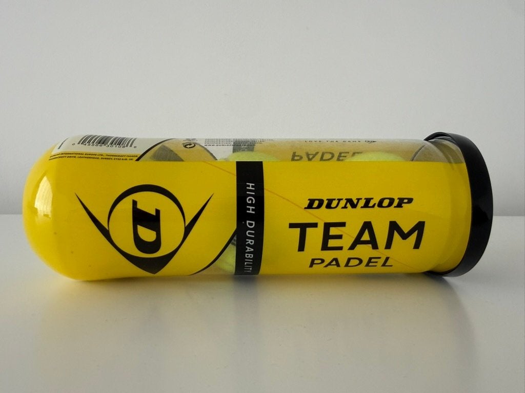 Dunlop Team Padel Ballen (Koker van 3 stuks) - Zgan, Ophalen, Nieuw, Padelballen