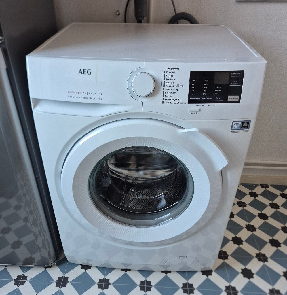 AEG 6000 series Lavamat wasmachine, 6 tot 8 kg, Ophalen, Gebruikt, 1200 tot 1600 toeren