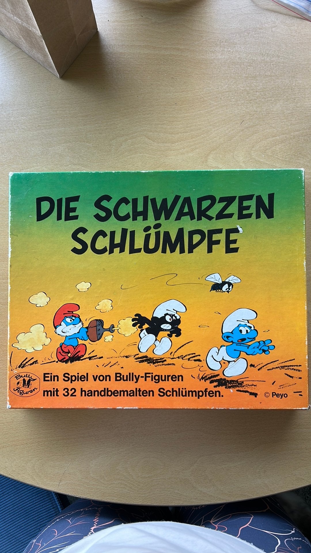 Die schwarzen Schlumpfe / het Zwarte Smurfen Spel, Drie of vier spelers, Verzenden, Gebruikt