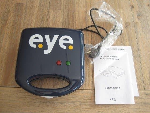 tosti ijzer/sandwichmaker. Met handleiding. Model AR189., Ophalen of Verzenden, Nieuw