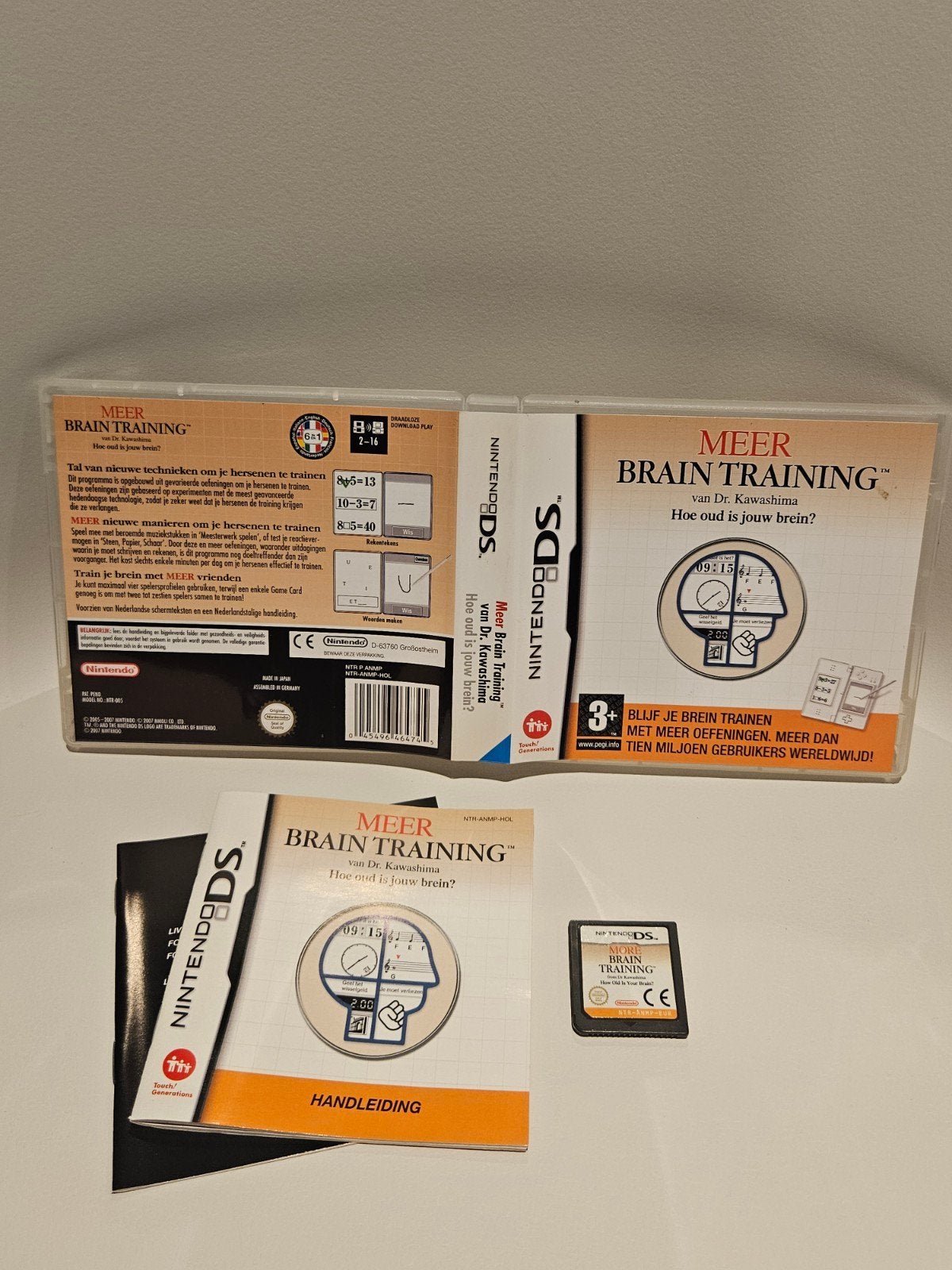 Meer Brain Training Nintendo DS, Puzzel en Educatief, 1 speler, Ophalen of Verzenden, Zo goed als nieuw