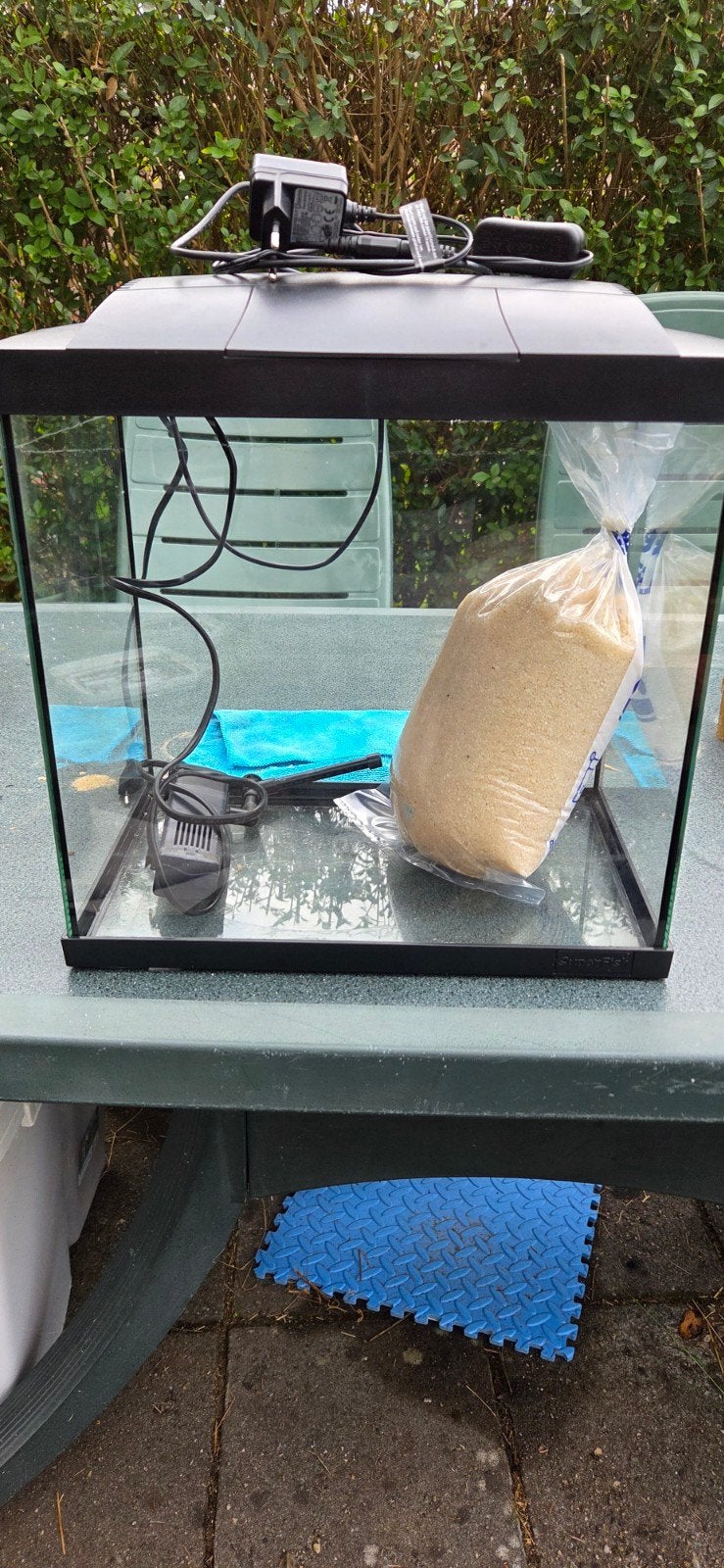 superfish aquarium 30 liter, Dieren en Toebehoren, Ophalen, Zo goed als nieuw, Leeg aquarium