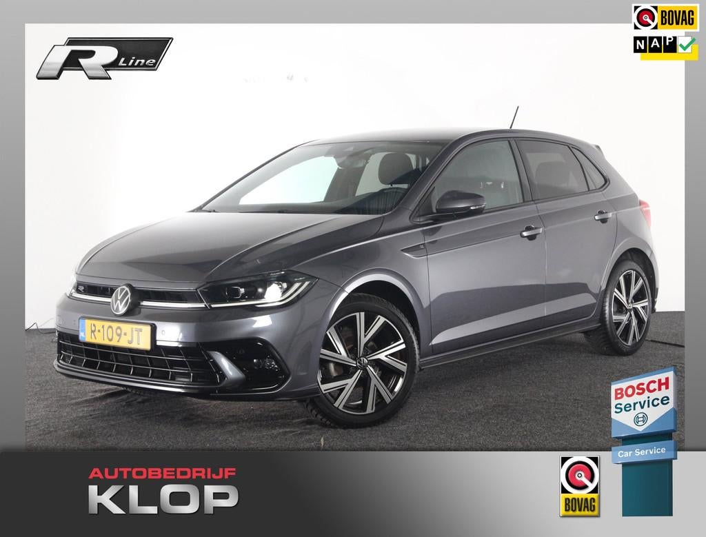 Volkswagen Polo 1.0 TSI R-line 2X | Org NL-auto | digitaal c, Stof, Gebruikt, Euro 6, 95 pk