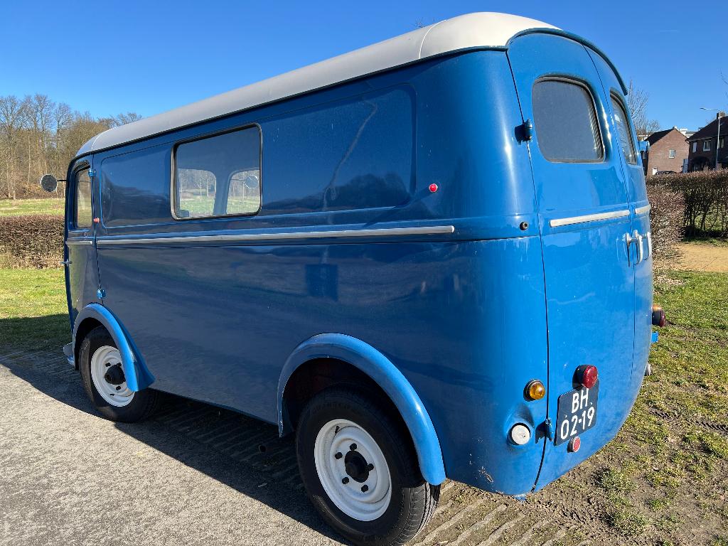 Peugeot bestelbus D4BD 1964 Blauw - Nez de Cochon, foto 8