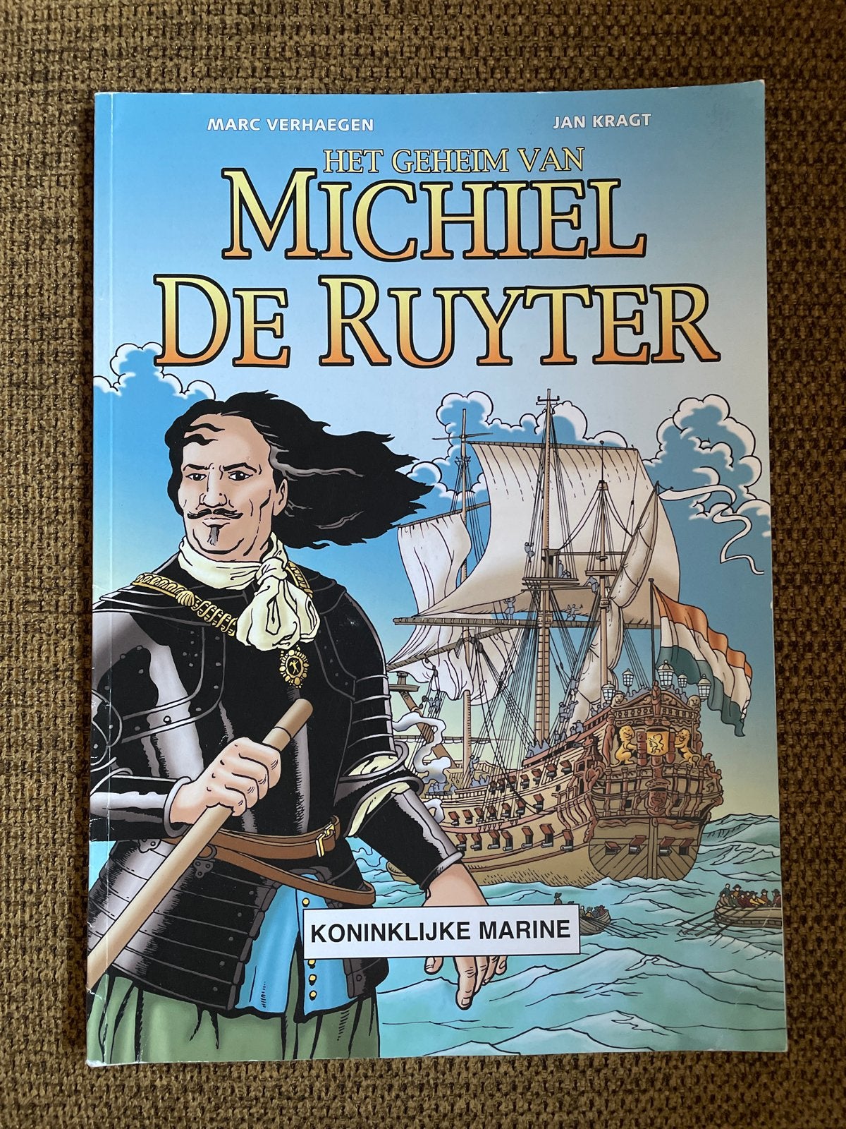 Het Geheim van Michiel de Ruyter - Koninklijke Marine, Eén stripboek, Ophalen of Verzenden, Gelezen