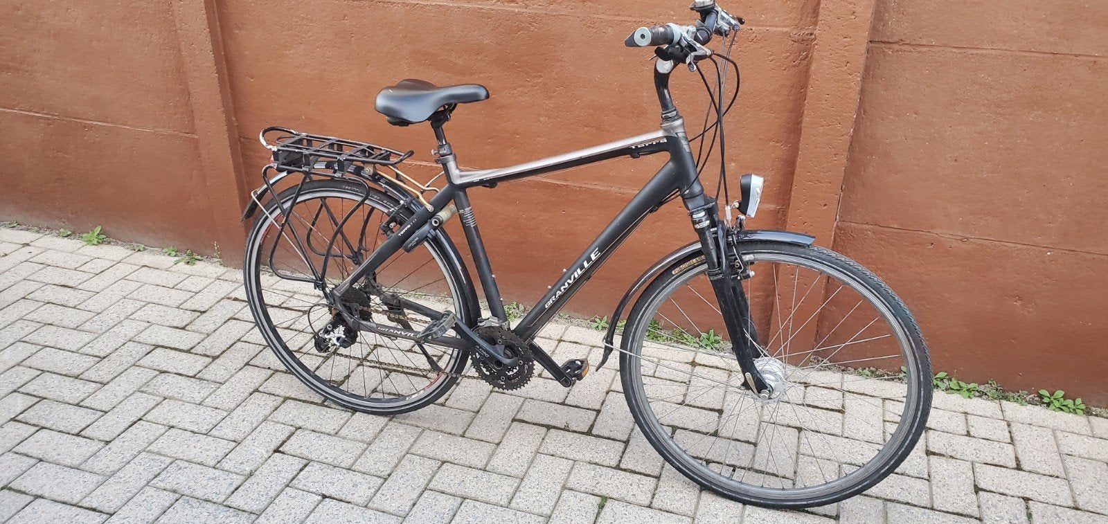 Granville heren fiets 
27 versnellingen deore (voorste moete, Fietsen en Brommers, Fietsen | Heren | Herenfietsen, Ophalen of Verzenden