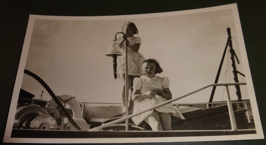 Koninklijk Huis - Beatrix Irene op Piet Hein - 1946 - KOr01, Verzenden, Zo goed als nieuw, Nederland, Kaart, Foto of Prent