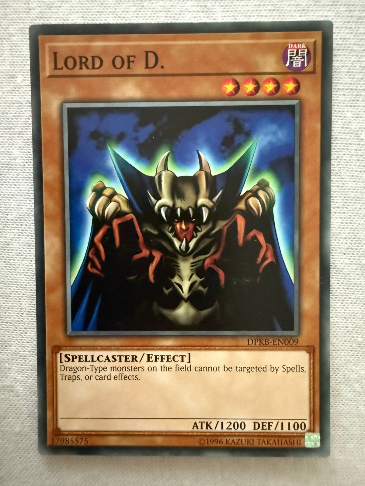 Lord of D. yugioh, Verzenden, Nieuw, Losse kaart